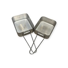 British Army Issue Mess Tins Metal Ration Cooking Set