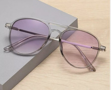 Bifocal Tinted Reading Glasses For Men Women Pilot Lightweight Sunglasses TR90