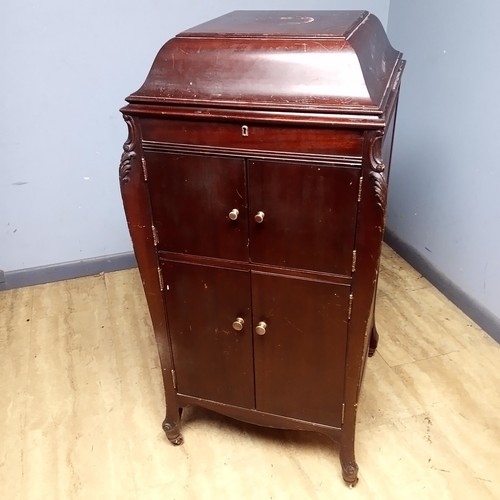 Antique record player victrola - antique,