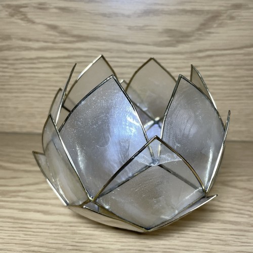 Vintage capiz shell artichoke - vintage,