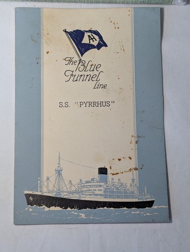 The blue funnel line - the,