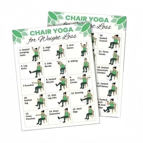 Day chair yoga for - 30-day,