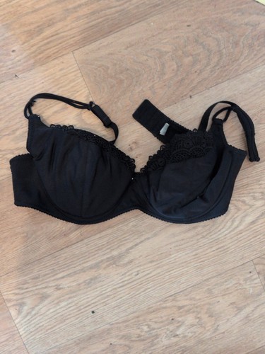 Senza 38d black bra padded - senza,