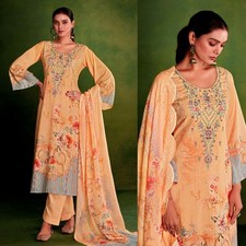 YELLOW PAKISTANI PRINTED