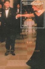 Lady Diana Princess of Wales dancing with John Travolta 1997 MNH stamp sheetlet