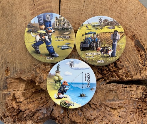 Set pieces badge dog - badge,