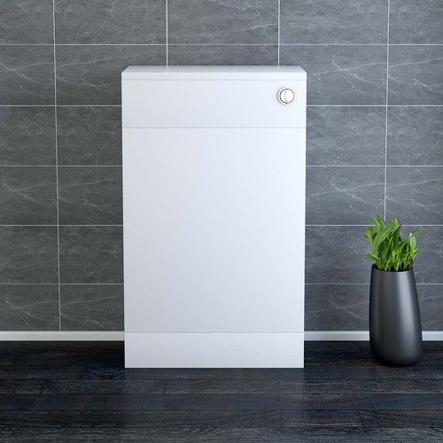 500mm white back - back, wall