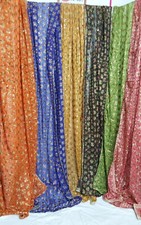 Dupatta FULKARI/ PHULKARI Stole Scarf Wrap Indian Embroiderer DeSign Chunni-