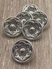 Shank Buttons 15mm Antique