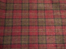 Tartan Checked Soft Chenille