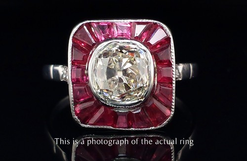 Art deco 20ct - 2.20ct, mine