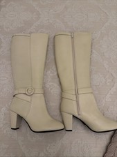 Joe Browns Cream Leather Knee