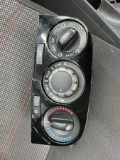 VAUXHALL CORSA D 2006–2014 HEATER CLIMATE CONTROL PANEL BLACK TRIM 1.2 PETROL 