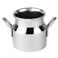 Olympia Stainless Steel Mini Milk Churn Small 60ml - CL203