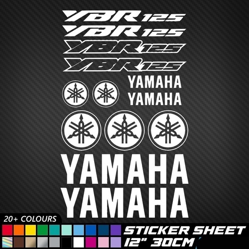 13x yamaha ybr 125 vinyl - 125,