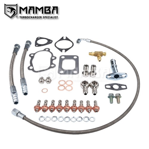 Turbo oil water line - &, gasket