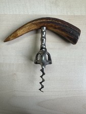 Antique Stag Antler Corkscrew