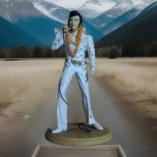 Hamilton Gifts 70s Elvis Figurine 8.5"  #930571
