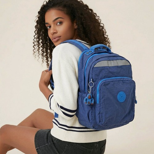 Kipling seoul blue backpack - kipling,