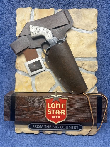 Awesome lone star beer - star, gun