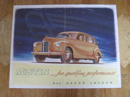 Austin a40 devon saloon - austin,