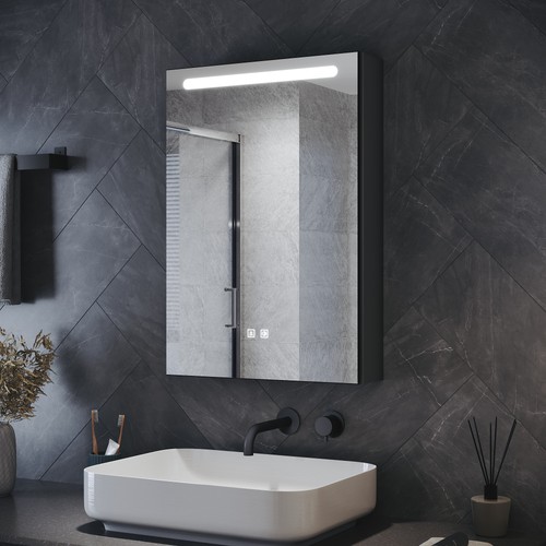 Led bathroom mirror cabinet - mirror,