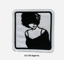 Japanese Anime Beautiful Girl Patch Embroidered Iron On/Sew On Badge Shirt N-572