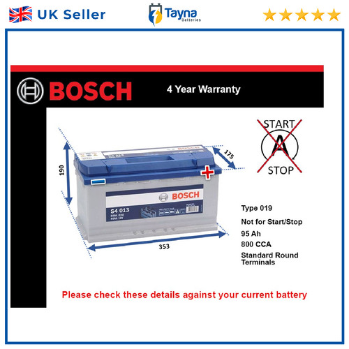 Battery fits volvo - xc90, xc60