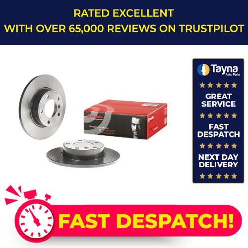 Brake discs pair solid fits - pair,
