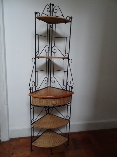 Corner unit shelf drawer - unit,