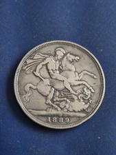 1889 Queen Victoria Silver