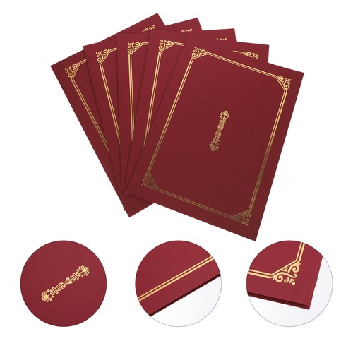 Pcs certificate paper gold - pcs,
