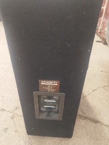 Pair kam speakers with - of,