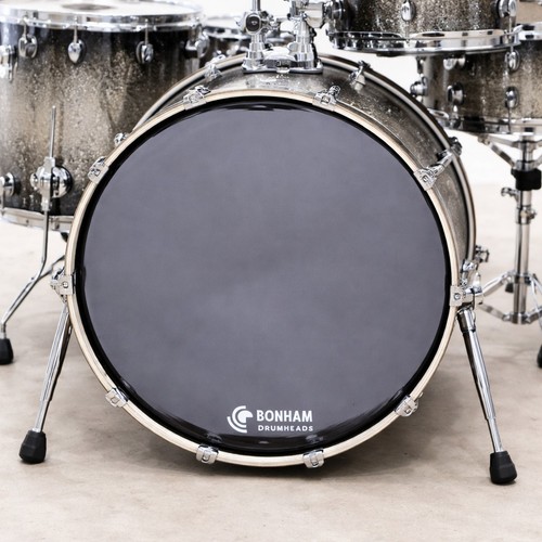 Black resonant bass drum - bass,