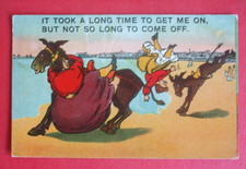 1913 SEASIDE Comic FAT LADIES