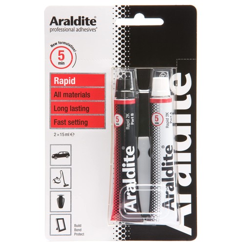 Araldite rapid epoxy - epoxy, twin