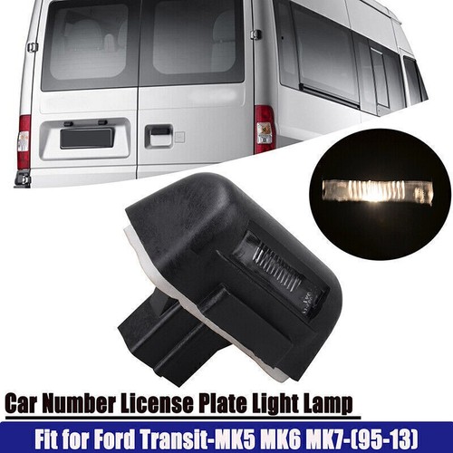 Rear tail number license plate - tail,