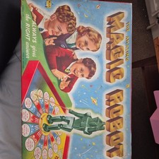 1953 The AMAZING MAGIC ROBOT 4th Edition - Vintage Board Game by Merit 1950s