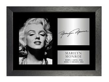Marilyn Monroe Signed 2 Poster