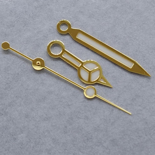 Gold color watch hands - gold,