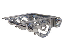 Antique design Victorian Style  Nickle plated Toilet Roll Holder (used-NoReturn)