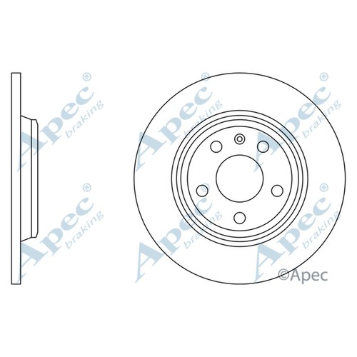 Brake discs solid - for, audi