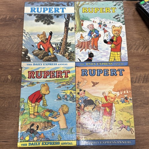 Rupert bear annuals 1970 - 4,