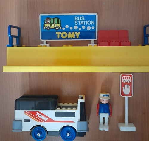 Tomy train bus driver - and,