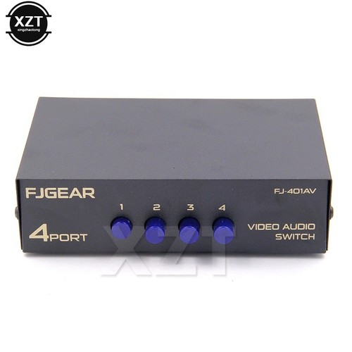 Port rca av - 2/4/8,