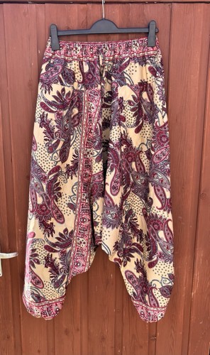 Silk harem trousers - harem,