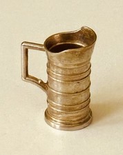Vintage Brass Miniature Jug Ideal For Collectors Or Dollhouse