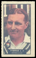 Barratt/WHC - 'Famous Cricketers Transfers' (1949) - #4 - C.J. Barnett (Clouc...