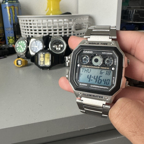 Casio world time illuminator - casio,