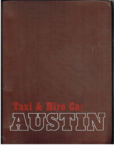 Austin fx4 fx4d fl2 - fl2d, taxi